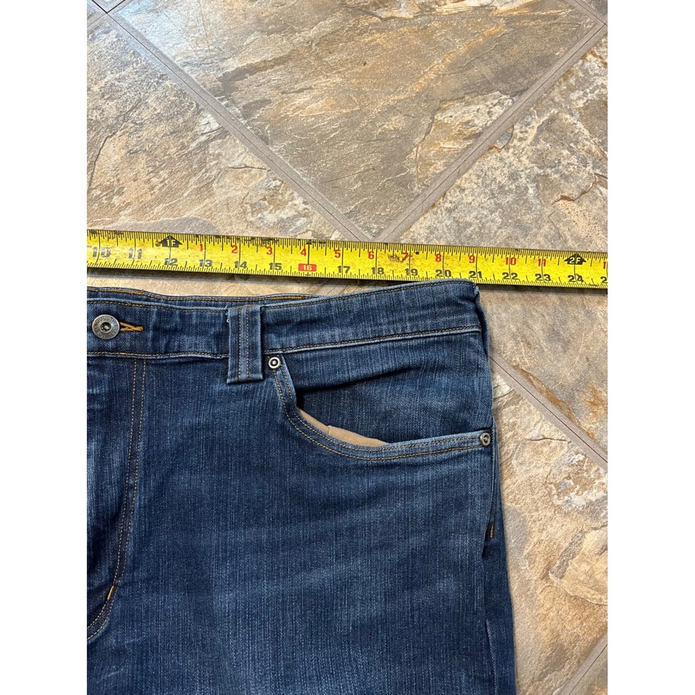 Duluth Trading Co Ballroom Double Flex Jeans Mens 40x30 Blue Stretch - Picture 6 of 9